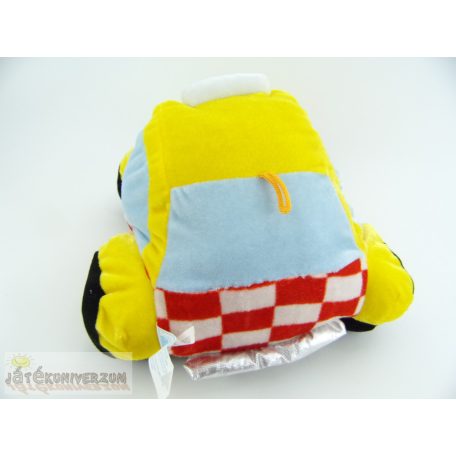 Játékautó plüss figura