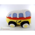 Postás busz elemes plüss figura