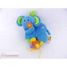 Bruin rezgő elefánt plüss babajáték