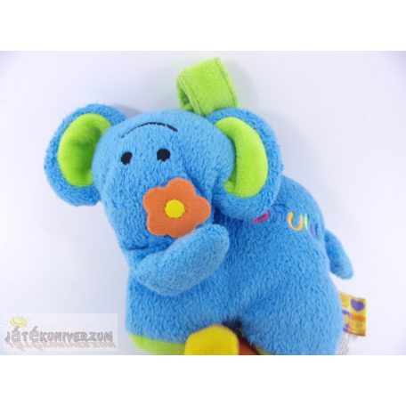 Bruin rezgő elefánt plüss babajáték