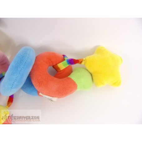 Babaspirál játékspirál babakocsira kiságyra