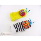 Lamaze láb csörgő zoknik