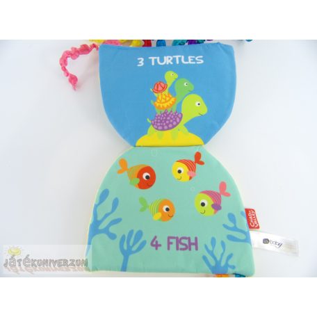 Chad Valley polipos textil babakönyv