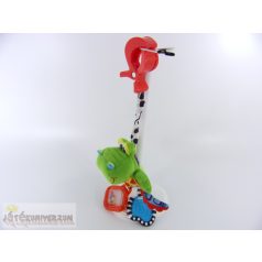 Playgro krokodil plüss babajáték