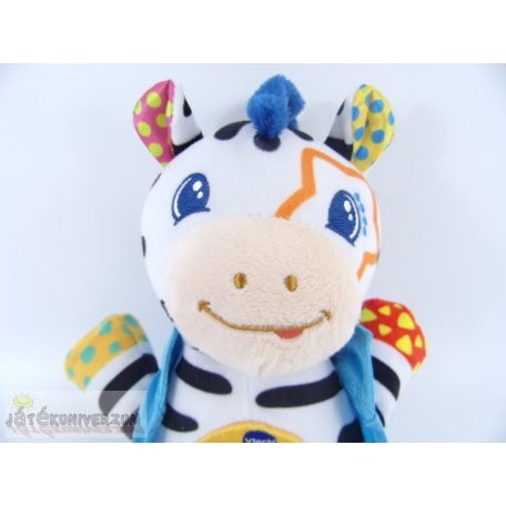 Vtech zenélő plüss zebra figura