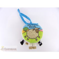 Jellycat My farm book babakönyv