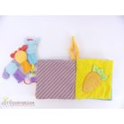 ELC Blossomfarm ujjbábos textil babakönyv