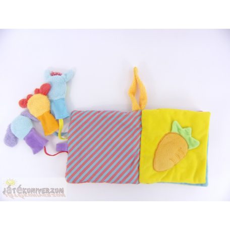 ELC Blossomfarm ujjbábos textil babakönyv