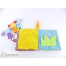 ELC Blossomfarm ujjbábos textil babakönyv