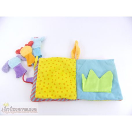 ELC Blossomfarm ujjbábos textil babakönyv