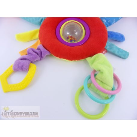 Chad Valley rák formájú babajáték