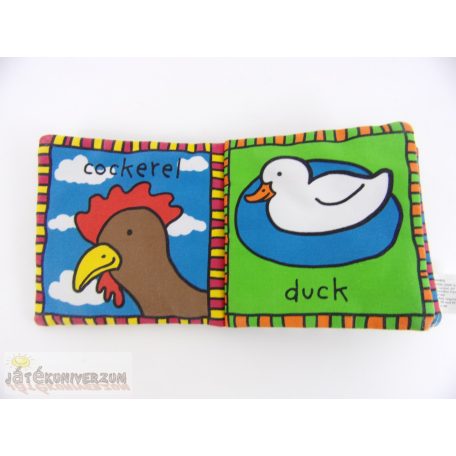 Priddy Books háziállatos textil babakönyv