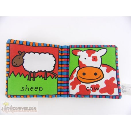 Priddy Books háziállatos textil babakönyv