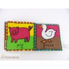 Priddy Books háziállatos textil babakönyv