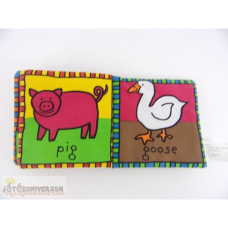 Priddy Books háziállatos textil babakönyv