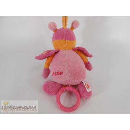 Fehn zenélő katica plüss babajáték