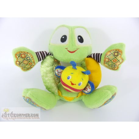 Bright Starts rezgő béka plüss figura