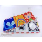 Taf Toys textil babakönyv rácsvédő egyben