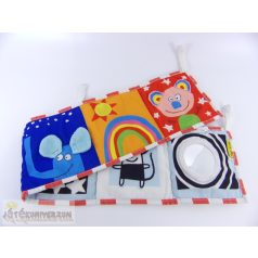 Taf Toys textil babakönyv rácsvédő egyben