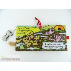 Jellycat I am Puppy babakönyv