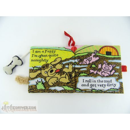 Jellycat I am Puppy babakönyv