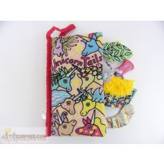 Jellycat Unicorn Tails babakönyv