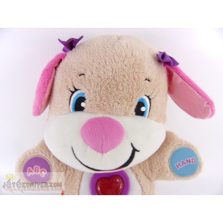 Fisher Price Tanuló kutyushugi kutya plüss figura