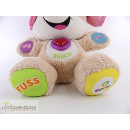 Fisher Price Tanuló kutyushugi kutya plüss figura