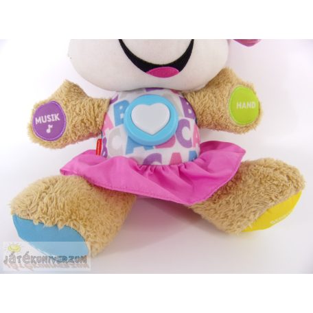 Fisher Price Tanuló kutyushugi kutya plüss figura