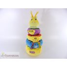 Little Tikes állatos toronyépítő plüss babajáték