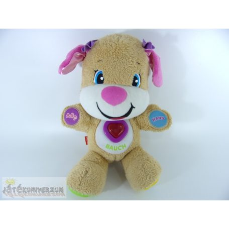 Fisher Price Tanuló kutyushugi kutya plüss figura