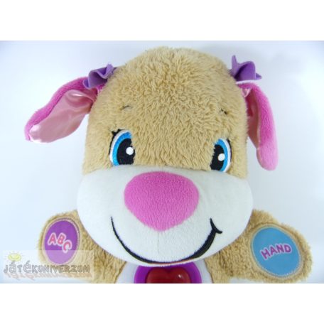 Fisher Price Tanuló kutyushugi kutya plüss figura