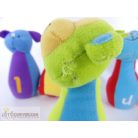 Állatos puha tekebábu szett