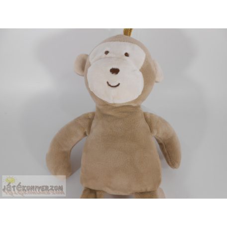 Rögzíthető csörgős majom plüss figura