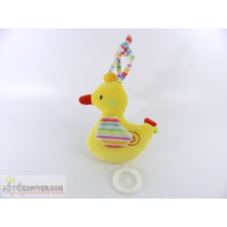 Fehn zenélő madár plüss figura