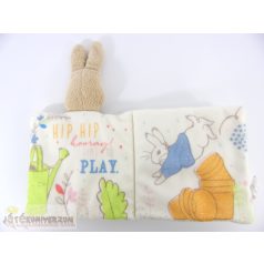 Nyuszi Péter Peter Rabbit plüss babakönyv