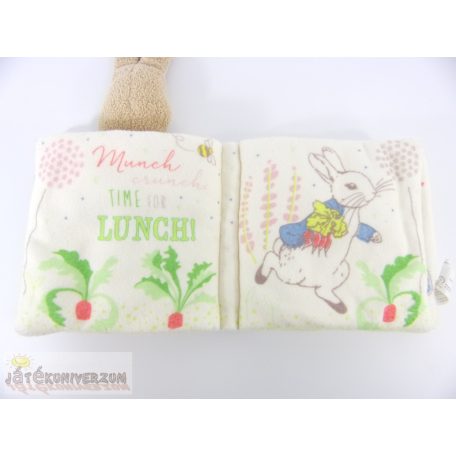Nyuszi Péter Peter Rabbit plüss babakönyv