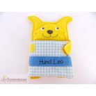 Kutyás plüss babakönyv