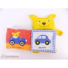 Kutyás plüss babakönyv