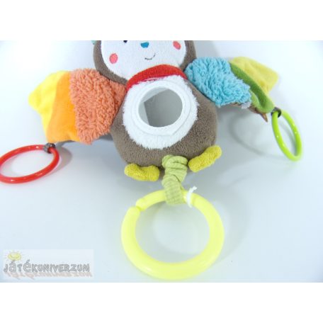 Fehn denevér rezgős plüss babajáték