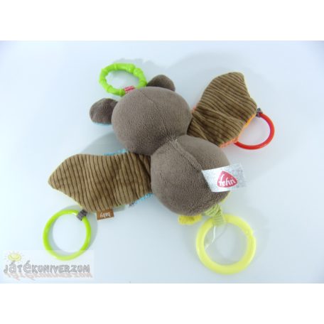 Fehn denevér rezgős plüss babajáték