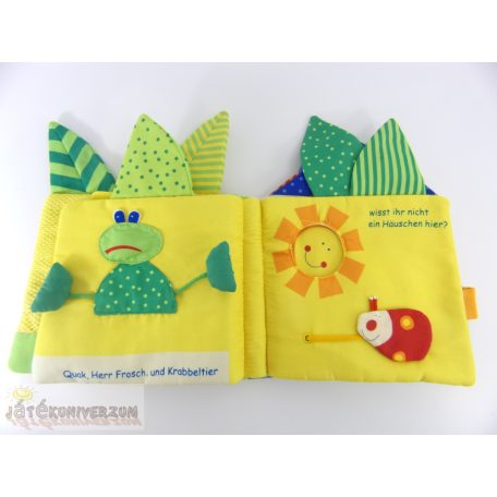 Haba készségfejlesztő babakönyv