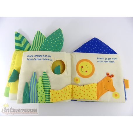 Haba készségfejlesztő babakönyv