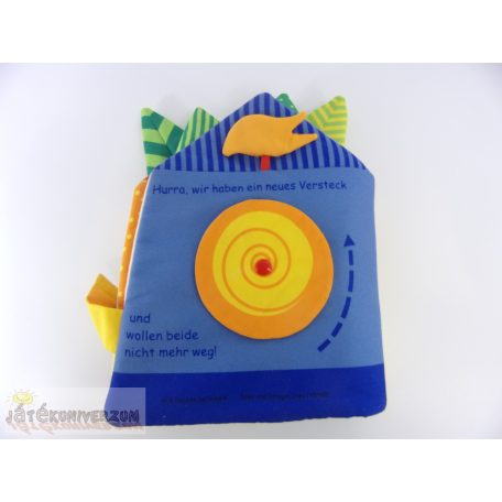 Haba készségfejlesztő babakönyv