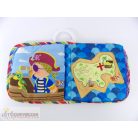 Lamaze kalóz mintás babakönyv