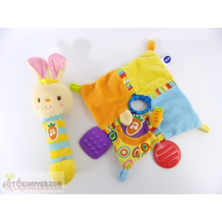 Vtech elemes nyuszi rágókás plüss figura