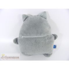 Nyugtató zúgó cica plüss figura babáknak