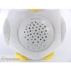   Bubzi Co baglyos elalvást segítő zenélő projektor plüss figura