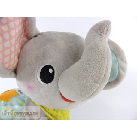 Vtech Kúszik velem elefánt plüss babajáték