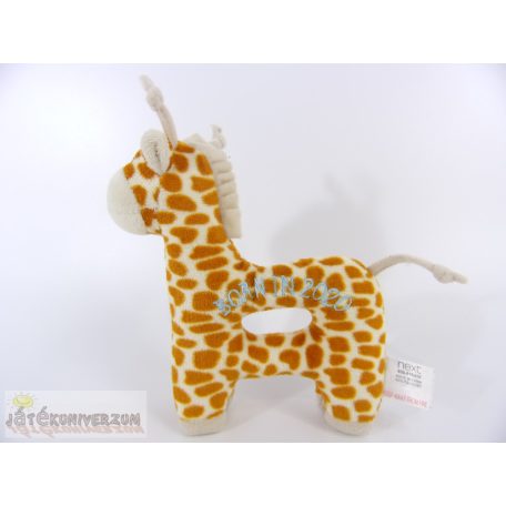 Next zsiráf csörgös plüss babajáték